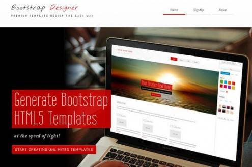 15个最好的Bootstrap设计工具