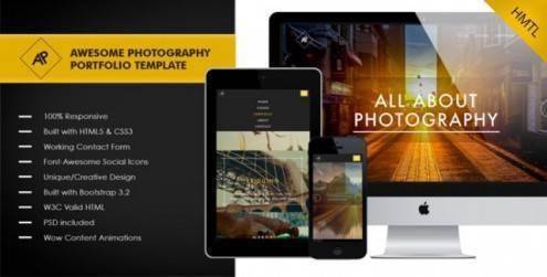 Awesome-Photography_Portfolio-Template