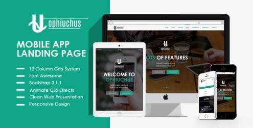 Ophiuchus-Mobile-App-Landing-Page
