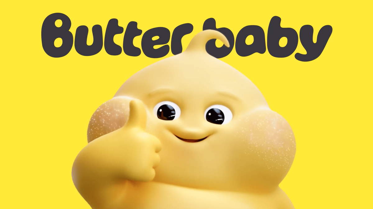 Butter baby 甜品品牌吉祥物