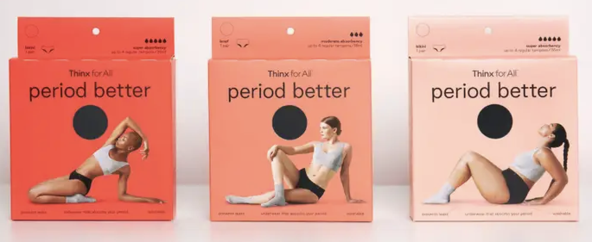 Thinx for All 极简包装设计