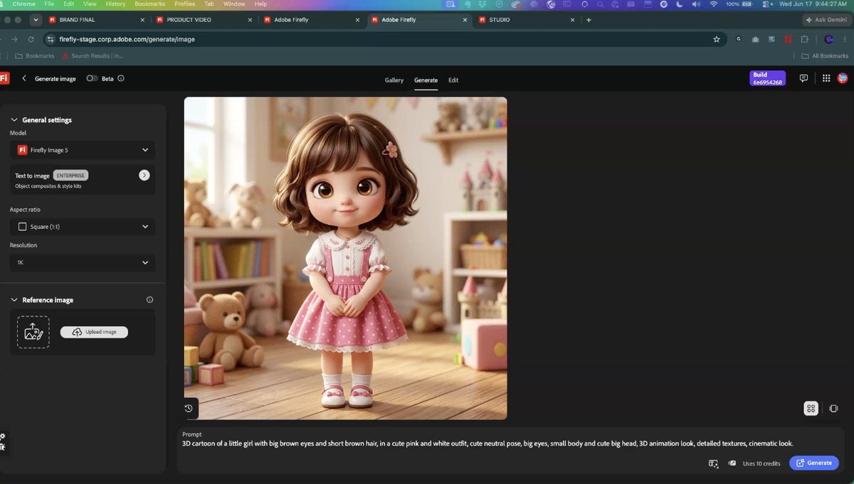 Adobe Firefly Elements：AI 设计终于开始解决“角色不一致”了